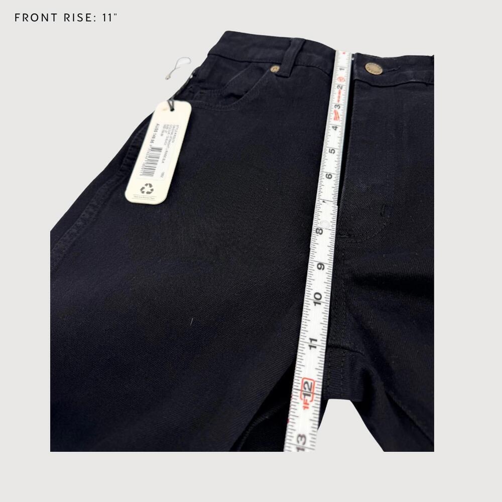Rolla's Original Straight Jeans High Rise Black 27 NWT - Picture 8 of 9